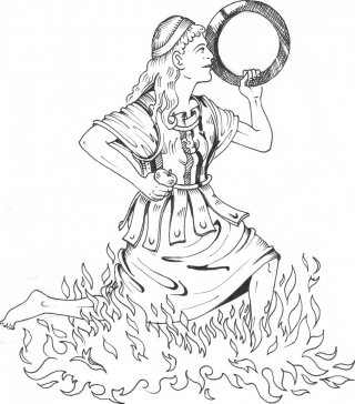 Eris, Greek Goddess of strife and rivalry